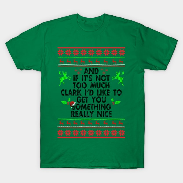 Christmas Family Winter Vacation Ugly Sweater Style T-Shirt by Otis Patrick